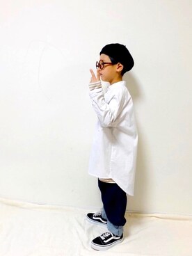 「ラブアンドピースプロジェクト」｜syun★さん（キッズ・110cm）の秋コーディネート