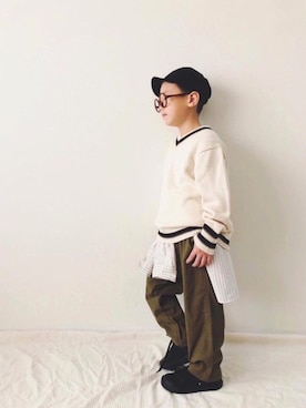 syun★さん（キッズ・110cm）の秋コーディネート