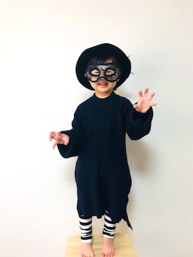 「DAISO（DAISO）のアイテム（その他）」を使った、syun★さん（キッズ・110cm）の秋コーディネート