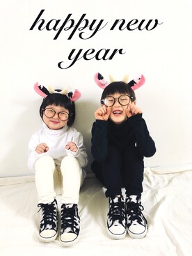 「2021年」｜「アイテム（その他）」を使った、syun★さん（キッズ・110cm）の冬コーディネート