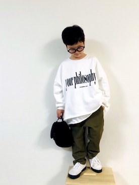 syun★さん（キッズ・110cm）の春コーディネート