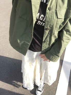 まきんコさん(レディース・158cm)の春コーディネート