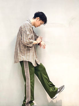 NEPENTHES美容師 渡辺さんのコーディネート