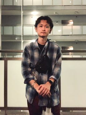 NEPENTHES美容師 渡辺さんのコーディネート