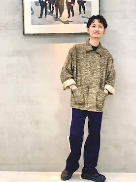 NEPENTHES美容師 渡辺さんのコーディネート