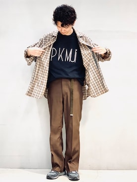 NEPENTHES美容師 渡辺さんのコーディネート