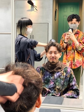 NEPENTHES美容師 渡辺さんのコーディネート