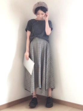 R Mさん（レディース・153cm）の秋コーディネート