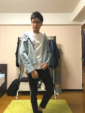 「EFFECTEN」｜Guppyさん（メンズ・176cm）の秋コーディネート