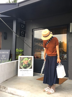 ヤエコさん（レディース・162cm）の夏コーディネート