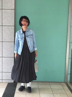 Yaeca ヤエカ のワンピース グレー系 を使った人気ファッションコーディネート Wear