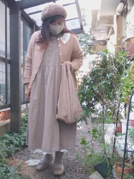 ワンピース重ね着コーデ の人気ファッションコーディネート Wear