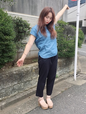 bakeさん（レディース・160cm）の夏コーディネート