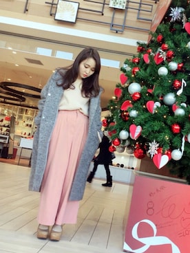 「loaf（ローフ）のアイテム」を使った、bakeさん（レディース・160cm）の冬コーディネート