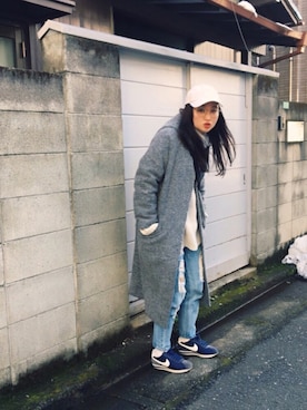 「loaf（ローフ）のアイテム」を使った、bakeさん（レディース・160cm）の冬コーディネート