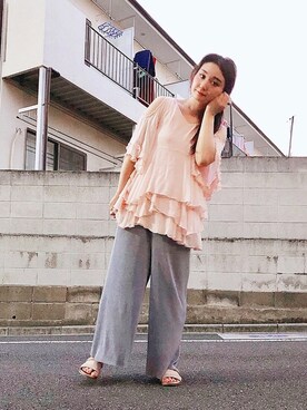 bakeさん(レディース・160cm)の夏コーディネート