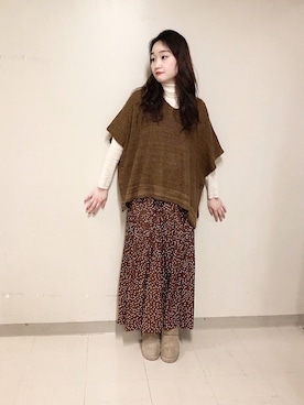 bakeさん（レディース・160cm）の冬コーディネート