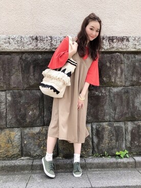 bakeさん（レディース・160cm）の夏コーディネート