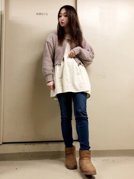 bakeさん（レディース・160cm）の冬コーディネート