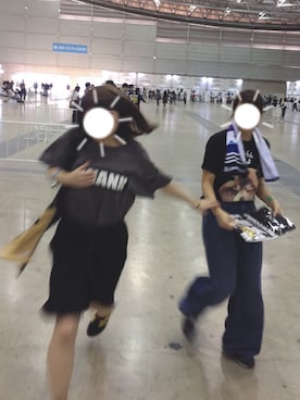 「SHANK（シャンク）のアイテム」を使った、ブラックハヤテ号さん（レディース・157cm）の冬コーディネート