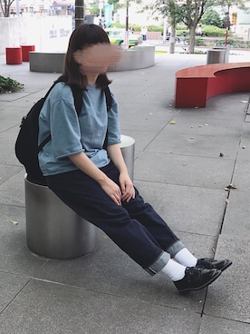 「kiruna（キルナ）のアイテム」を使った、ブラックハヤテ号さん（レディース・157cm）の夏コーディネート