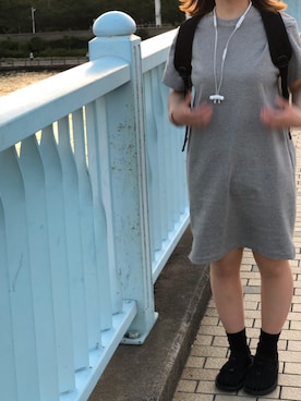 「kiruna（キルナ）のアイテム」を使った、ブラックハヤテ号さん（レディース・157cm）の夏コーディネート