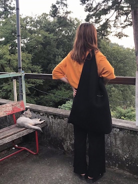 「Dr. Martens（ドクターマーチン）のDr.Martens　GRYPHON（サンダル）」を使った、ブラックハヤテ号さん（レディース・157cm）の夏コーディネート