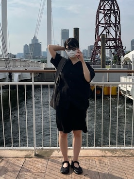 「seya.（セヤ）のアイテム」を使った、ブラックハヤテ号さん（レディース・157cm）の春コーディネート