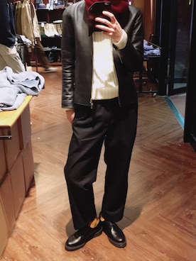 れもんさん（メンズ・173cm）の春コーディネート