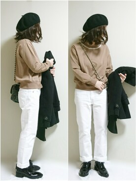 CHAMUさん(レディース・149cm)の冬コーディネート