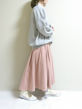CHAMUさん（レディース・149cm）の冬コーディネート