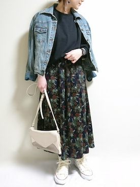 CHAMUさん（レディース・149cm）の冬コーディネート