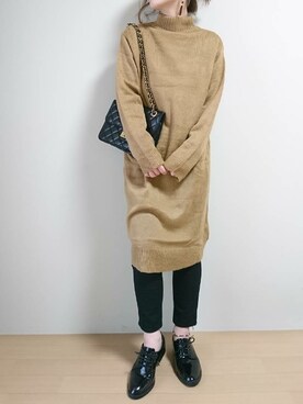 CHAMUさん（レディース・149cm）の冬コーディネート