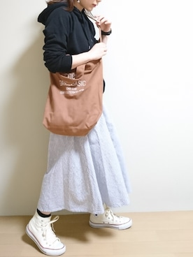 CHAMUさん（レディース・149cm）の春コーディネート