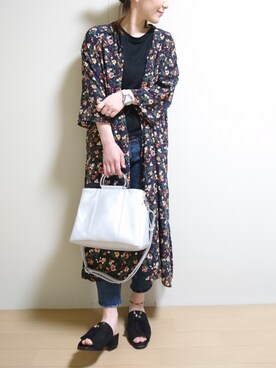 CHAMUさん（レディース・149cm）の春コーディネート