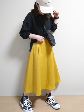 CHAMUさん（レディース・149cm）の春コーディネート