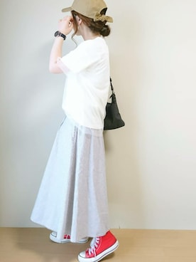 CHAMUさん（レディース・149cm）の春コーディネート