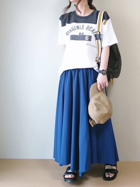 CHAMUさん(レディース・149cm)の夏コーディネート