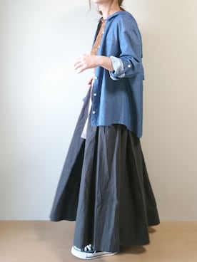 CHAMUさん（レディース・149cm）の秋コーディネート