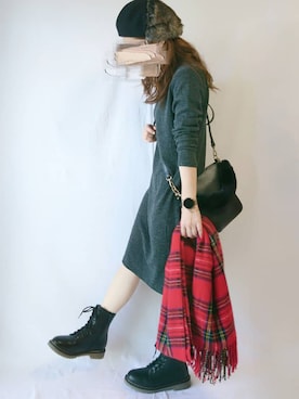 CHAMUさん（レディース・149cm）の秋コーディネート