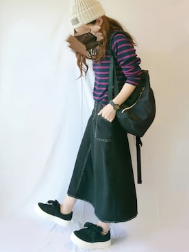 CHAMUさん(レディース・149cm)の秋コーディネート