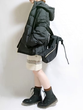 CHAMUさん（レディース・149cm）の冬コーディネート