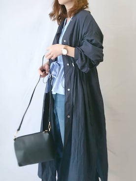 「NOLLEY'S」｜「アイテム（その他）」を使った、CHAMUさん（レディース・149cm）の春コーディネート
