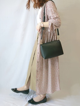 「KBF+」｜「アイテム（その他）」を使った、CHAMUさん（レディース・149cm）の春コーディネート