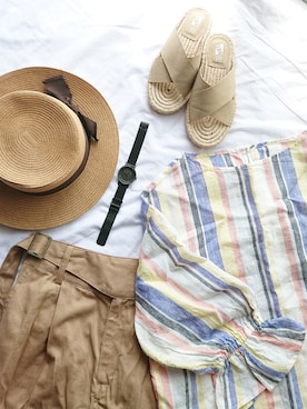 CHAMUさん（レディース・149cm）の春コーディネート