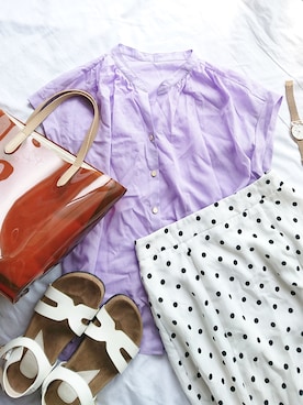 CHAMUさん（レディース・149cm）の春コーディネート