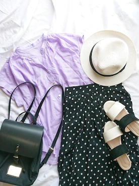 CHAMUさん（レディース・149cm）の春コーディネート