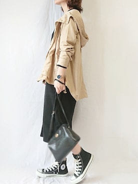 CHAMUさん（レディース・149cm）の秋コーディネート