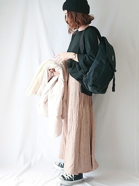 CHAMUさん（レディース・149cm）の秋コーディネート