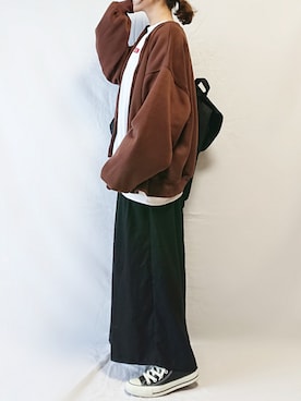 CHAMUさん（レディース・149cm）の冬コーディネート